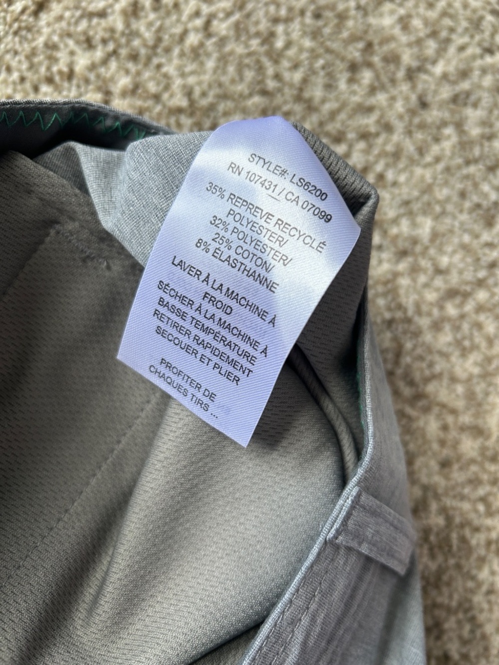 NWT Linksoul Grey Boardwalker Shorts - Men's 33/10 - Picture 12 of 12